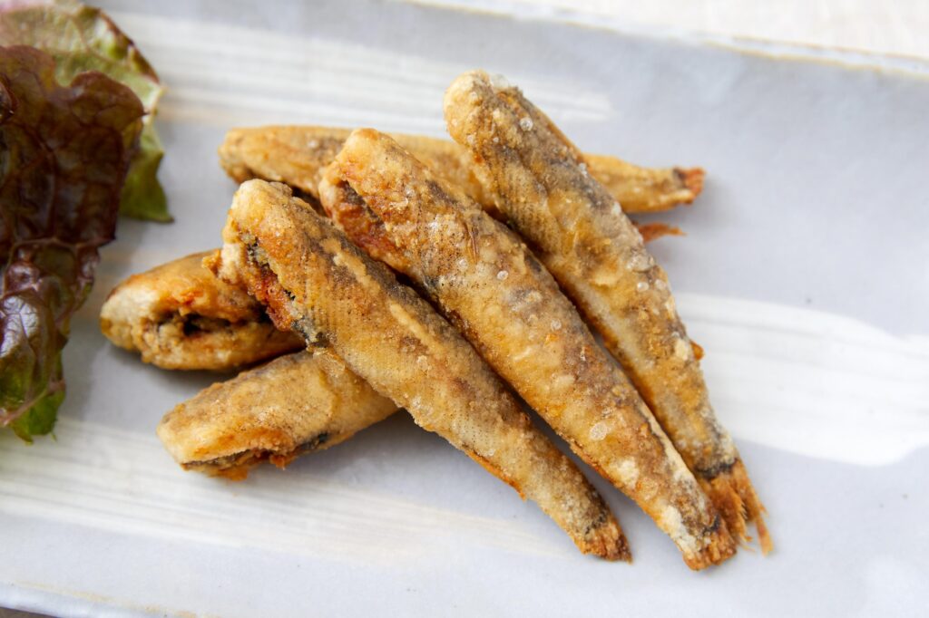 メヒカリのから揚げ